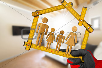 Interior Design Concept - Ruler with Family