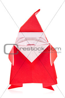 Festal Santa Claus of origami