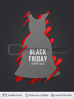 Black Friday Clothing Fashion Sale.