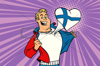sports fan loves Finland