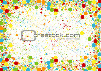Colorful Dotted Background
