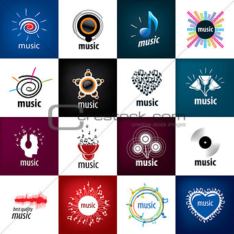 vector logo music