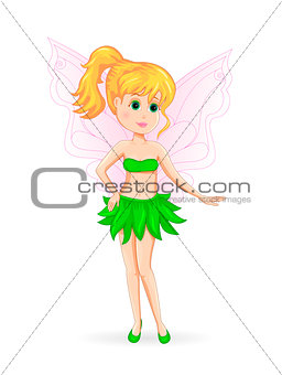 Petite green Fairy