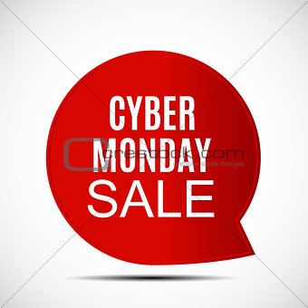 Cyber Monday Sale Deals Design Template Vector Illustration