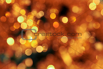 Yellow glow blur