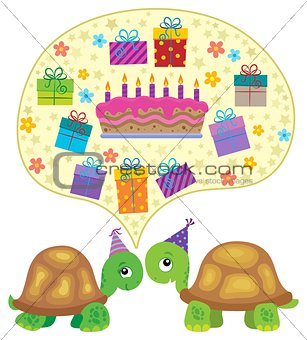 Party turtles theme image 3