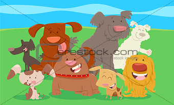 cartoon dogs or puppies group