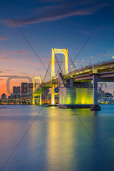 Rainbow Bridge, Tokyo.