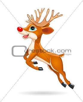 Running little deer