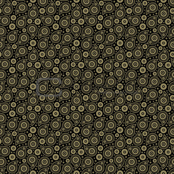 Seamless background with paisley