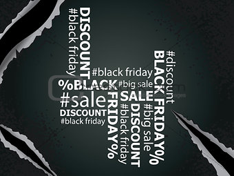 Black Friday Sale Words