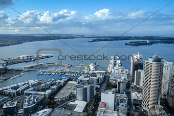 Auckland aerial view, New Zealand