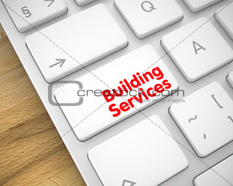 Building Services on the Keyboard Keypad. 3D.