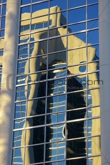 Refleted Building