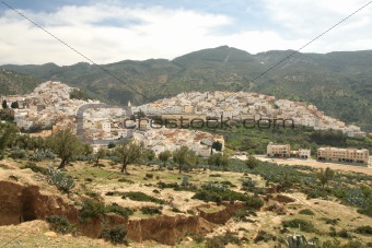 Beautifull mountain village in Morocco