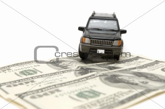 money and car