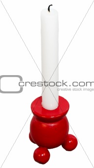 Candle in Holder