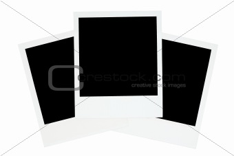 Three Old-fashioned Photo Frames