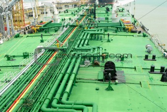 Stockphoto of pipes on vessel