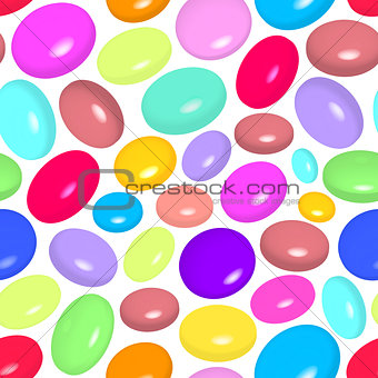 pattern with colorful candies