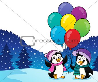 Happy party penguins image 2