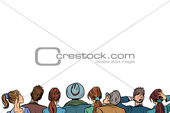 people audience background lecture back