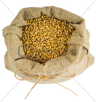 a bag of barley
