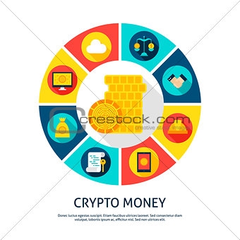 Crypto Money Concept