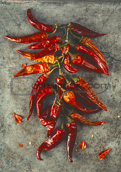 Dry Red Hot Pepper