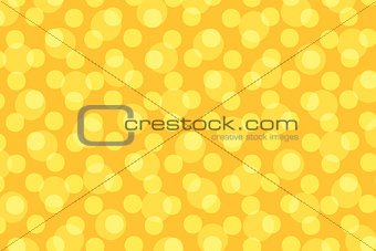 Pop art yellow background polka dot