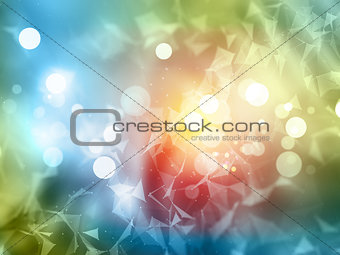 Abstract background with connecting dots and lines