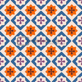 Tile decorative floor tiles vector pattern