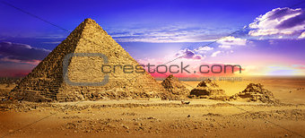 Deserted place in Giza