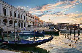 Gondolas near San Marco