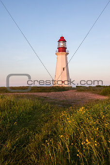 Low Point Lighthouse in Nova Scotia
