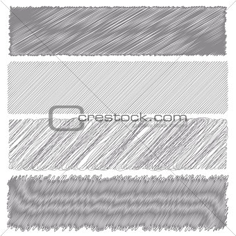 Gray Diagonal Strokes Drawn Background.