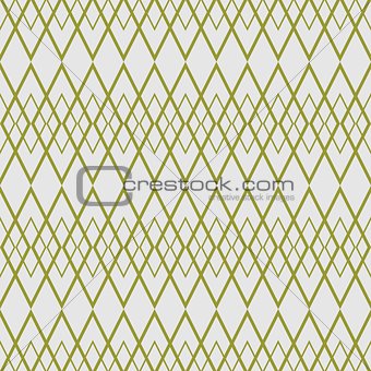 Tile vector pattern with green plaid on grey background