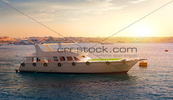 Pleasure boat in Egypt