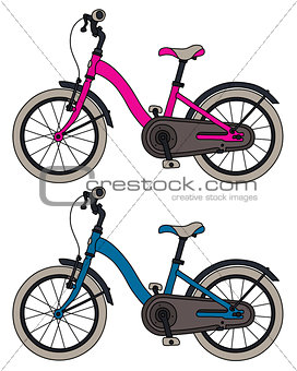 Two kids bicycles