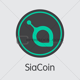 Siacoin - Cryptocurrency Colored Logo.