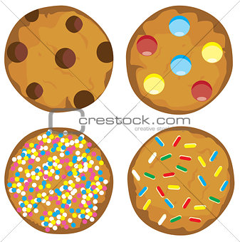 Vector Cookie Set