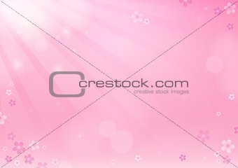 Flower theme abstract background 1