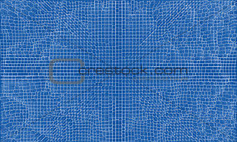 Pattern cube background. Vector rendering