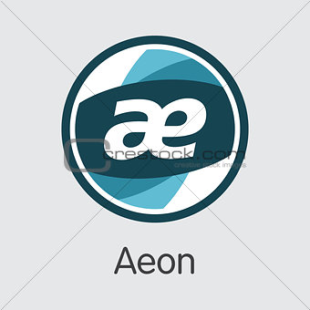Aeon Cryptographic Currency - Vector Symbol.