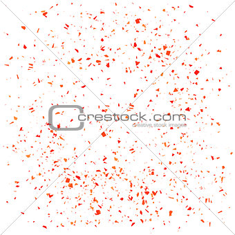 Red Particles Background