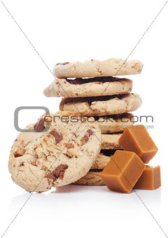 Sweet caramel oatmeeal gluten free cookies