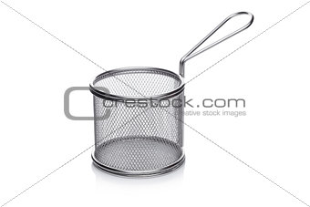 Stainless steel round basket for french fries r