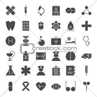 Medicine Solid Web Icons