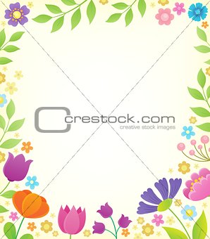 Flower topic background 1