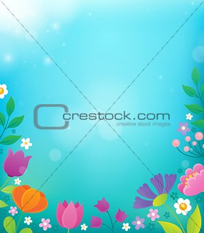 Flower topic background 2